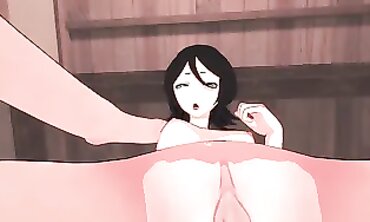Rukia and Soifon's Molten Lesbian POV Hentai