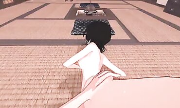 Rukia and Soifon's Molten Lesbian POV Hentai
