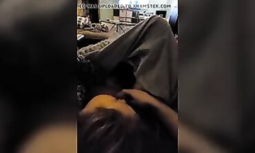 Hot Wife Gets Spontaneous Blowjob From Husband Before Work - Amateur Couple
