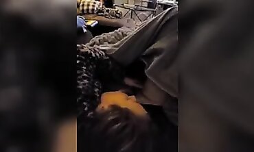 Hot Wife Gets Spontaneous Blowjob From Husband Before Work - Amateur Couple