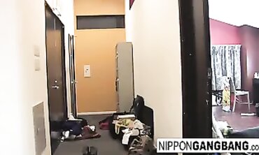 Harajuku Babe Gets Gangbanged