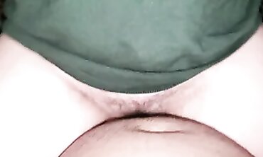Hairy Pussy Slut Wife POV Fucks Husband's Best Friend In Shower With Big Ass