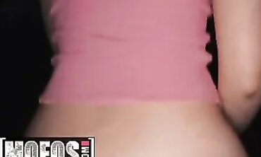 POV: Daphne Dare's Natural Tits and Blowjob