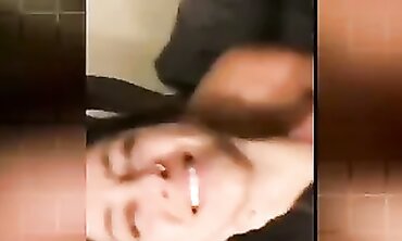 Tattooed Dark-Haired Babe Alexa Foxy6 in Rough Snapchat Threesome