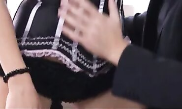 Kirsten Plant Gets Rough Anal Sex in Black Stockings