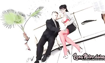 Lena Nitro Gets Deep Anal and Pussy Licking in German Reality Dating
