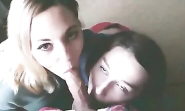 POV: Two College Nymphs Share One Lucky Guy