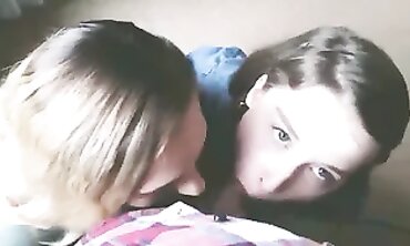 POV: Two College Nymphs Share One Lucky Guy