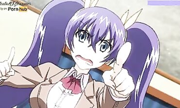 Uncensored Anime: Senior's After-Work Fuckfest with Creampie