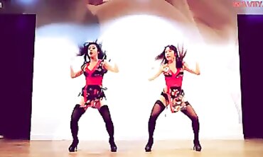 K-Pop Dance Slut Gets Rough Anal Hardcore PMV
