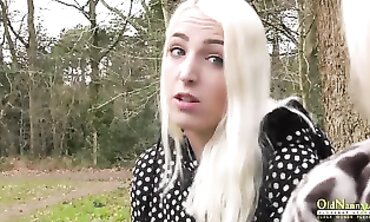 Grandma's Secret Diary - Grandmother Teaches barely legal Lesbian How To Masturbate