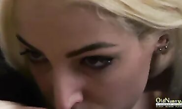 Grandma's Secret Diary - Grandmother Teaches barely legal Lesbian How To Masturbate