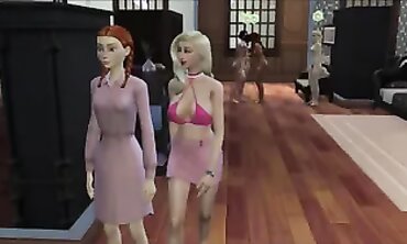 Disney Goddesses Get Annealed at the Disco and Pounded