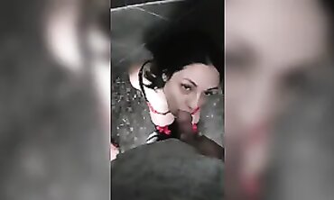 POV: Inexperienced MILF Swallows Big Dick