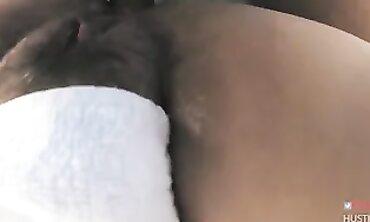 Hairy MILF Bunny Hustler Gets Anal Creampie