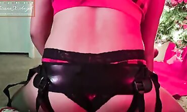TatianaXAngel's Naughty Christmas Pegging Session