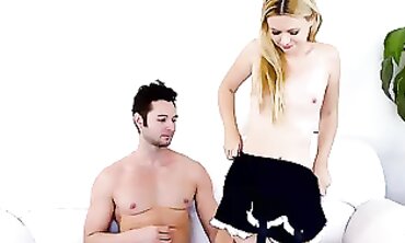 Petite Blonde Maid Kennedy Kressler Gets Rough Sex From Brad Sterling