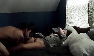 Joy Enjoys Early Morning Hitachi Vibrator Session