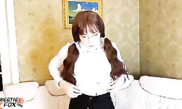 college girl Fetish - Teen Babe Learns About Anal Sex From Her Older Mentor