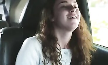 Petite Stepdaughter Gives Stepparent a Rubdown and Blowjob
