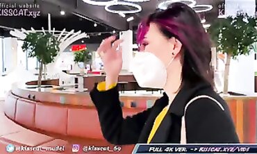 Risky Outdoor Oral Orgy for Long Dick Agent