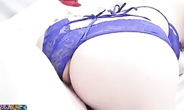 POV: Erin Electra's Busty MILF Stepmom Takes a Creampie Cumshot During a Phone Call