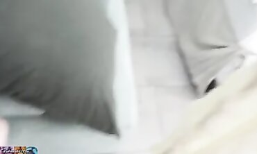 POV: Erin Electra's Busty MILF Stepmom Takes a Creampie Cumshot During a Phone Call