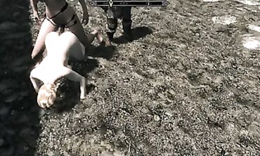 Crimson Head Hooker's Job in Skyrim | PC Gameplay