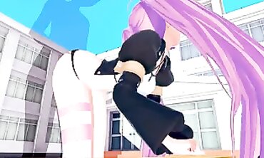 Milim Nava 3D Animated Blowjob and Creampie Adventure
