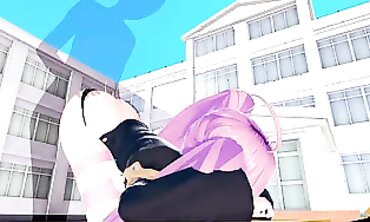 Milim Nava 3D Animated Blowjob and Creampie Adventure
