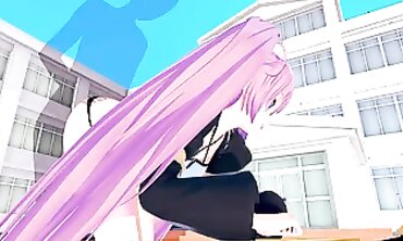 Milim Nava 3D Animated Blowjob and Creampie Adventure