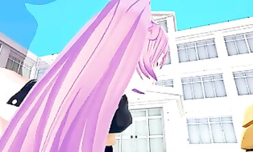 Milim Nava 3D Animated Blowjob and Creampie Adventure