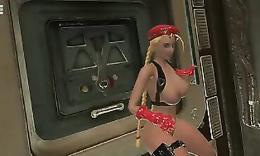 Blonde Aussie Kama Minogue Takes Big Cock POV Anal