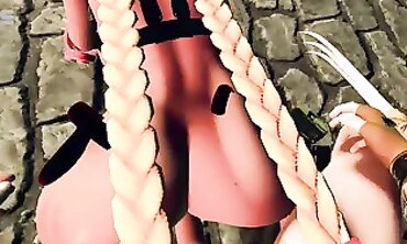 Blonde Aussie Kama Minogue Takes Big Cock POV Anal