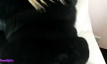 POV Hardcore Sex with MILF Molly in Vinyl Leggings