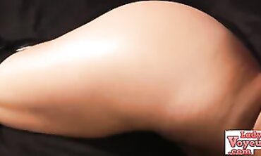 English Brunette Strips for Brother in Hidden Cam Footage