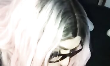 POV: Lexi Sux Caught in NYC for a Rough Anal Face Plow
