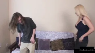 Charlee Chase: Vulgar MILF Mother Sucks Off Her Son-in-Law