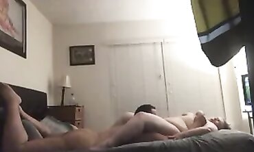 Redhead Latina GILF Spreads Wide Legs For Cunnilingus