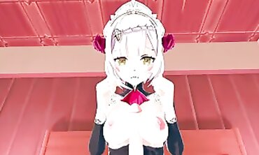 Noelle Genshin Impact 3D Hentai Animation