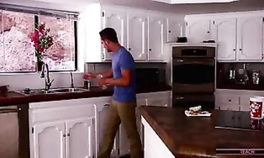 Princess Bianca Breeze and Sara Luvv Threesome with Step-Mom