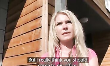Blonde Bombshell Rides A Hard Dick In Her First Ever POV Casting
