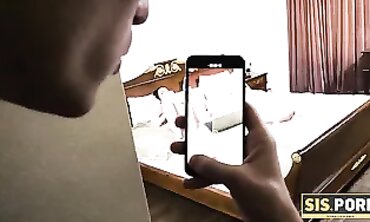 Step Sister's Surprise - Passionate Sex in Her Bedroom