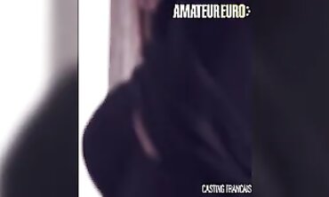 Casting Francais: Sabrina C Receives a Hard Cock