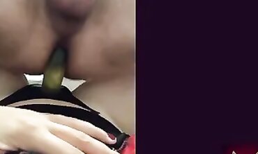 Latina Fem Dom Pegging POV with Faux Pecker