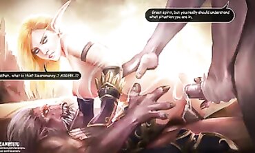 Warcraft Women Animated Compilation by Lacanishu