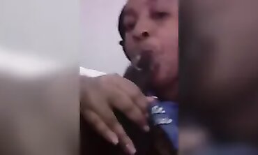 Blonde Bombshell Sucks & Swallows Her Man's Best Friend - POV