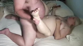 Danish BBW Milf Gets Rough Creampie