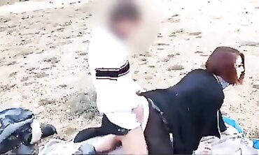 French MILF Cuckold: Wife Pulverized by Strangers