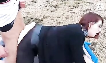 French MILF Cuckold: Wife Pulverized by Strangers